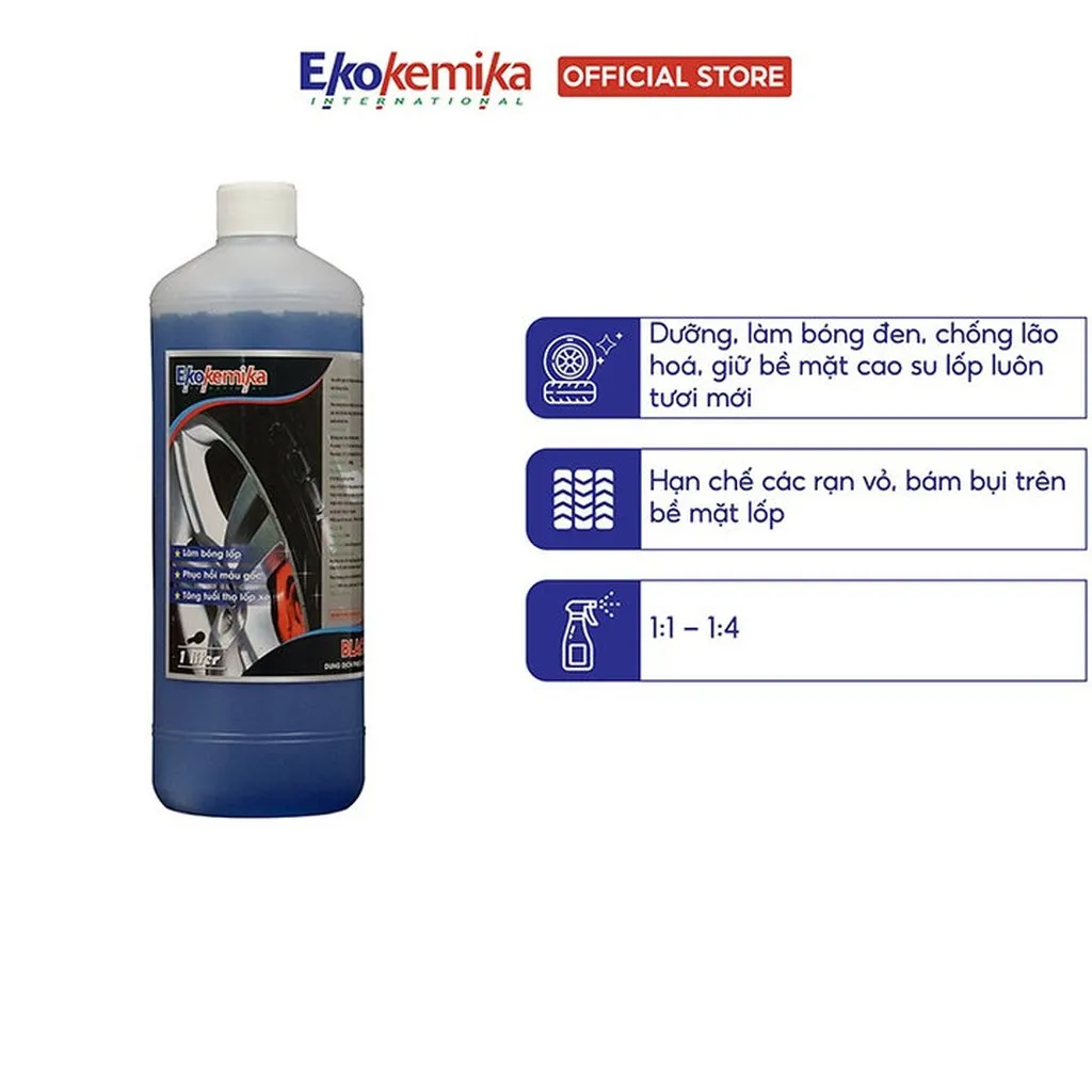 Dung Dịch Bảo Dưỡng Làm Bóng Lốp Xe Blackbrill - Ekokemika