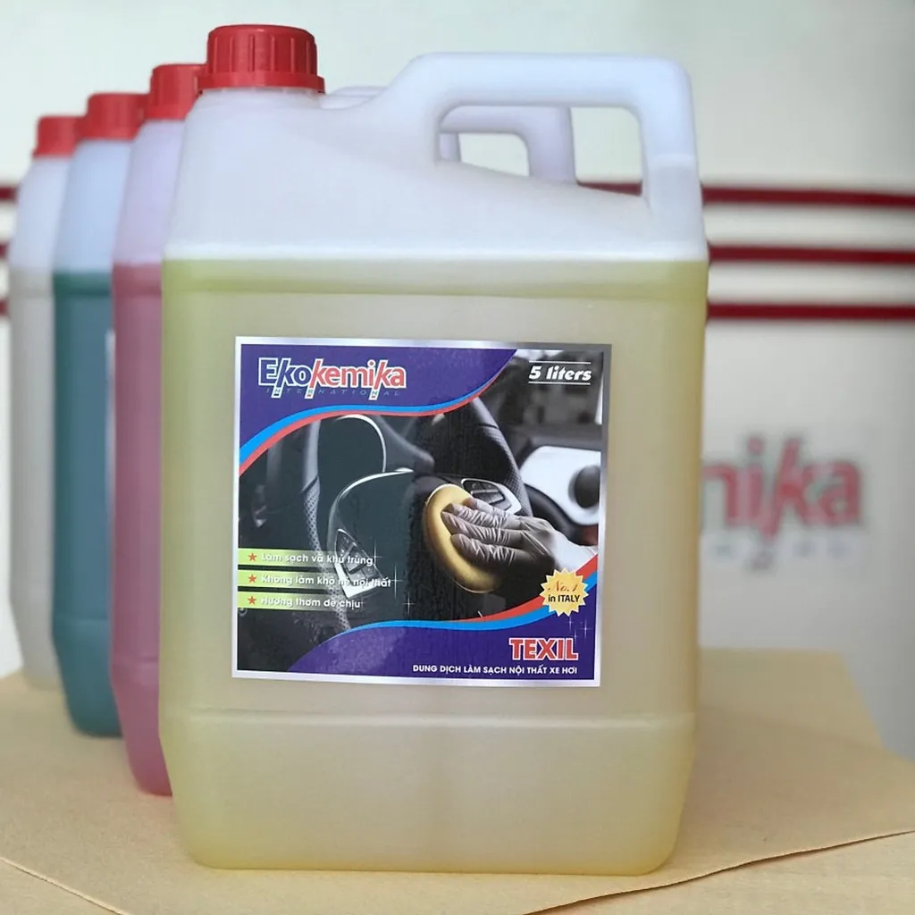 Dung Dịch Làm Sạch Nội Thất Ghế Da Texil 5l - Ekokemika