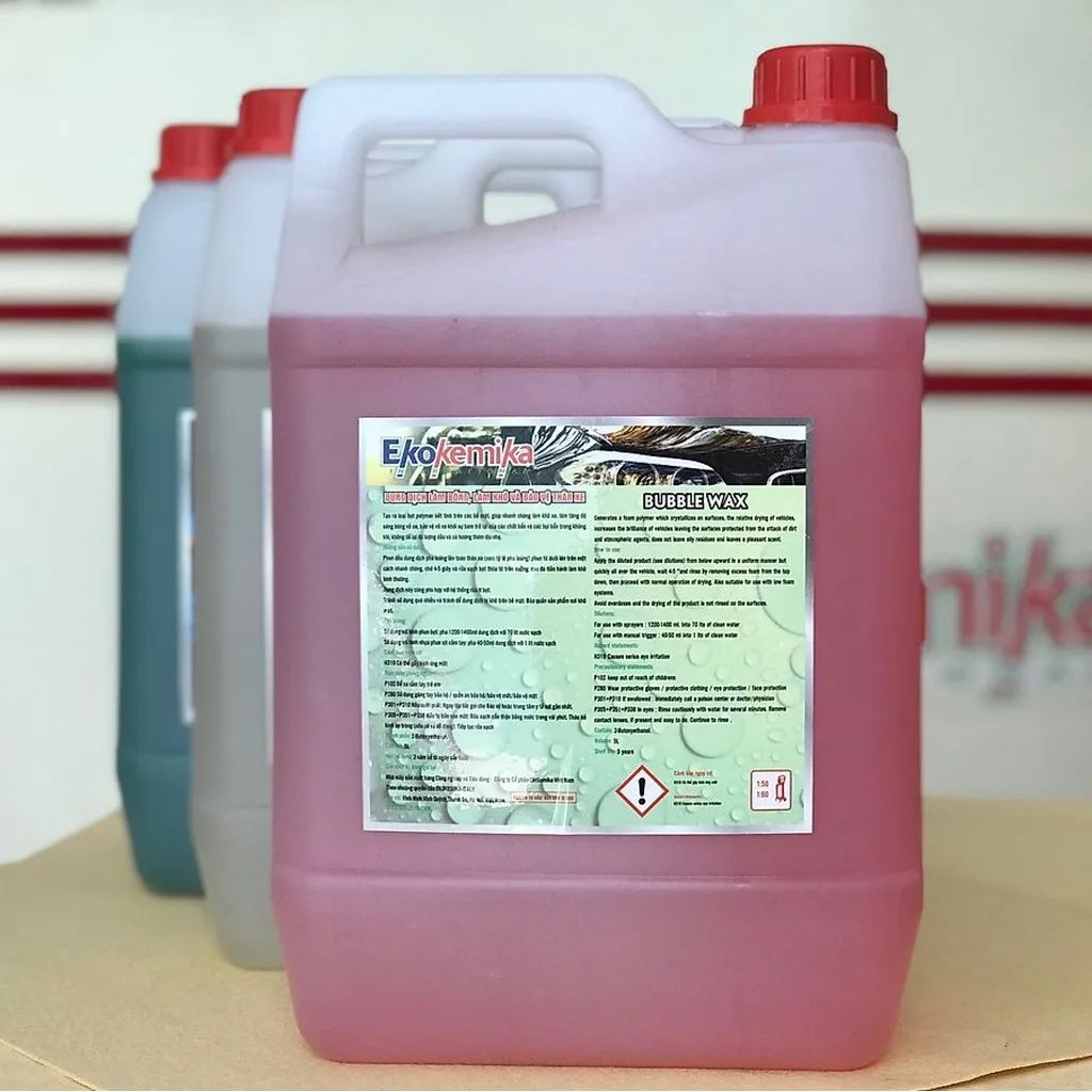 Alternative view of Dung Dịch Làm Bóng, Khô Và Bảo Vệ Thân Xe Bubble Wax 5l - Ekokemika