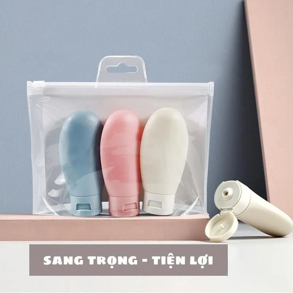 Alternative view of Bộ 3 Lọ Chiết Mỹ Phẩm Silicon Cao Cấp - Su