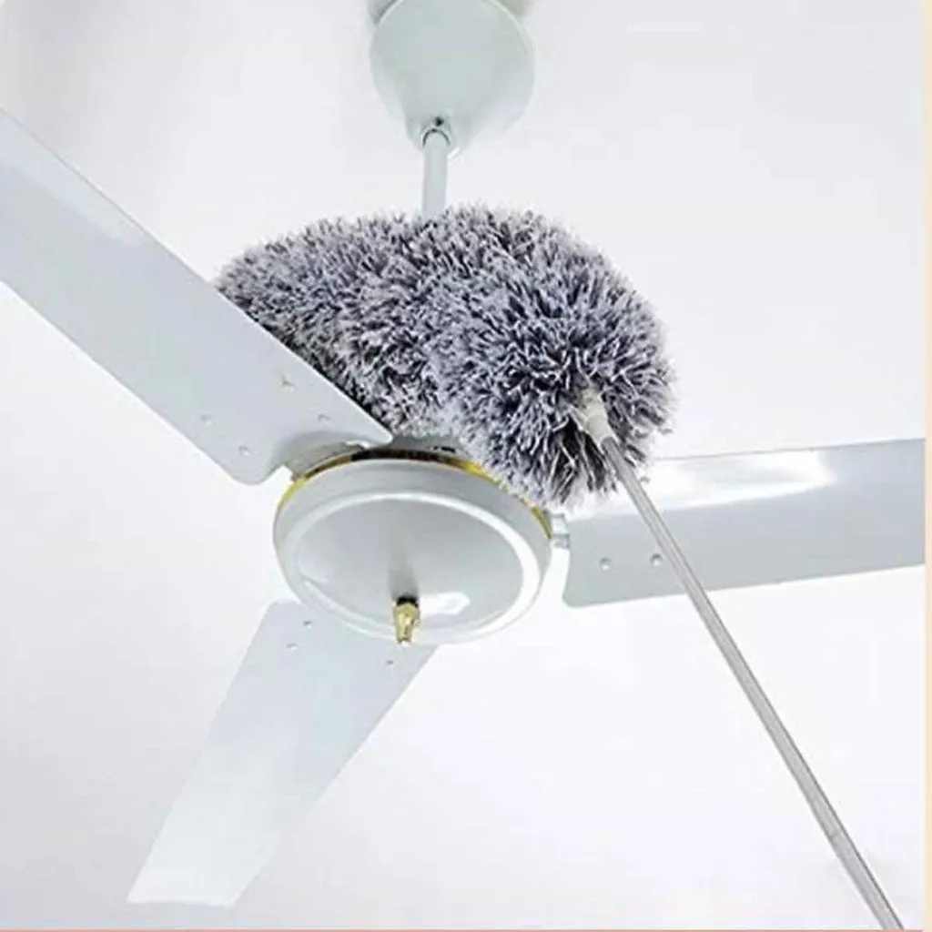 Alternative view of Chổi Quét Trần Nhà Uốn Dẻo Linh Hoạt Cán Dài Inox Cao Cấp - Su