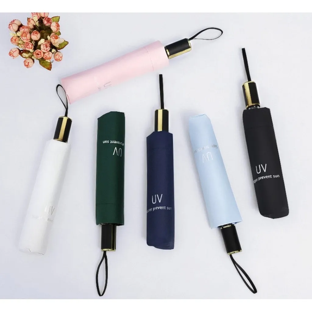 Dù Đi Mưa, Che Nắng Chống Tia Uv Xếp Gọn - Su