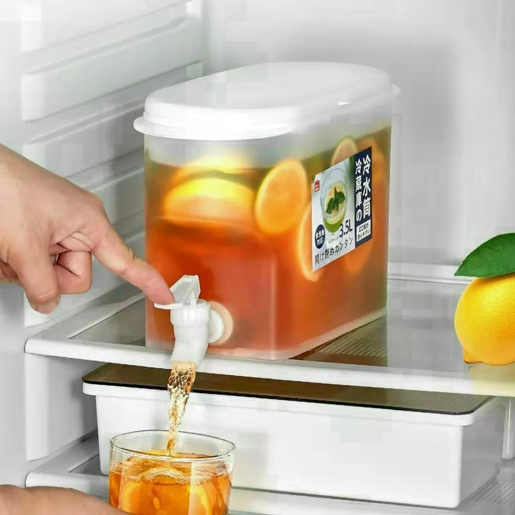 Bình Đựng Nước Có Vòi Để Tủ Lạnh 3.5l - Su