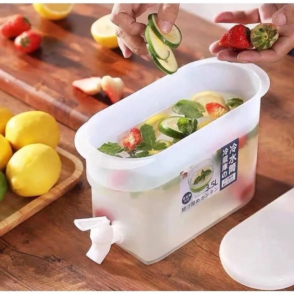 Alternative view of Bình Đựng Nước Có Vòi Để Tủ Lạnh 3.5l - Su