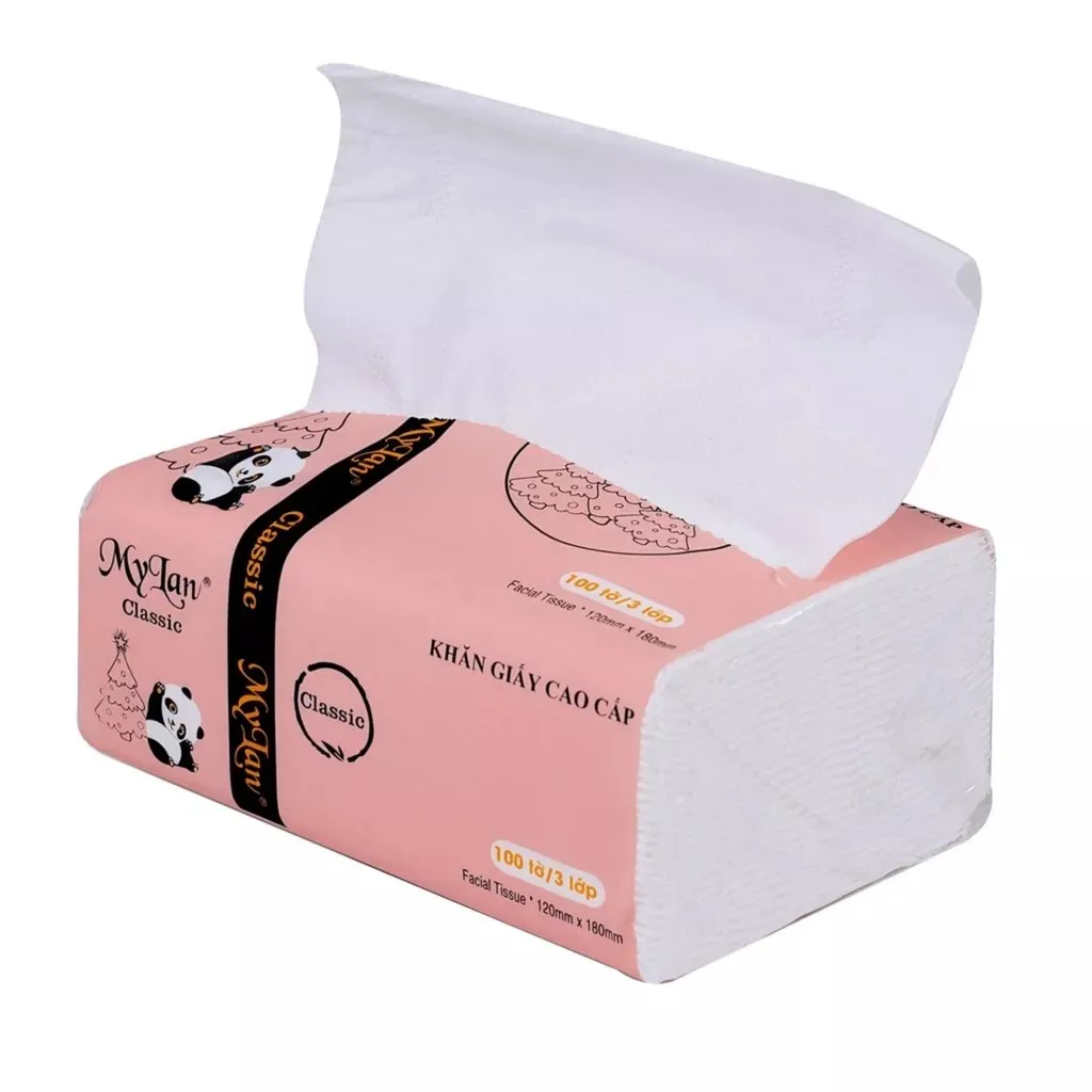 Alternative view of [thùng 30 Gói] Giấy Ăn Gấu Trúc 3 Lớp - Mylan