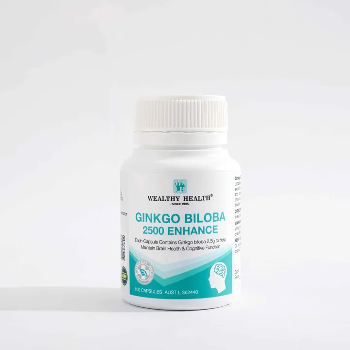 Thực Phẩm Bảo Vệ Sức Khỏe Ginkgo Biloba 2500 Enhance - Wealthy Health
