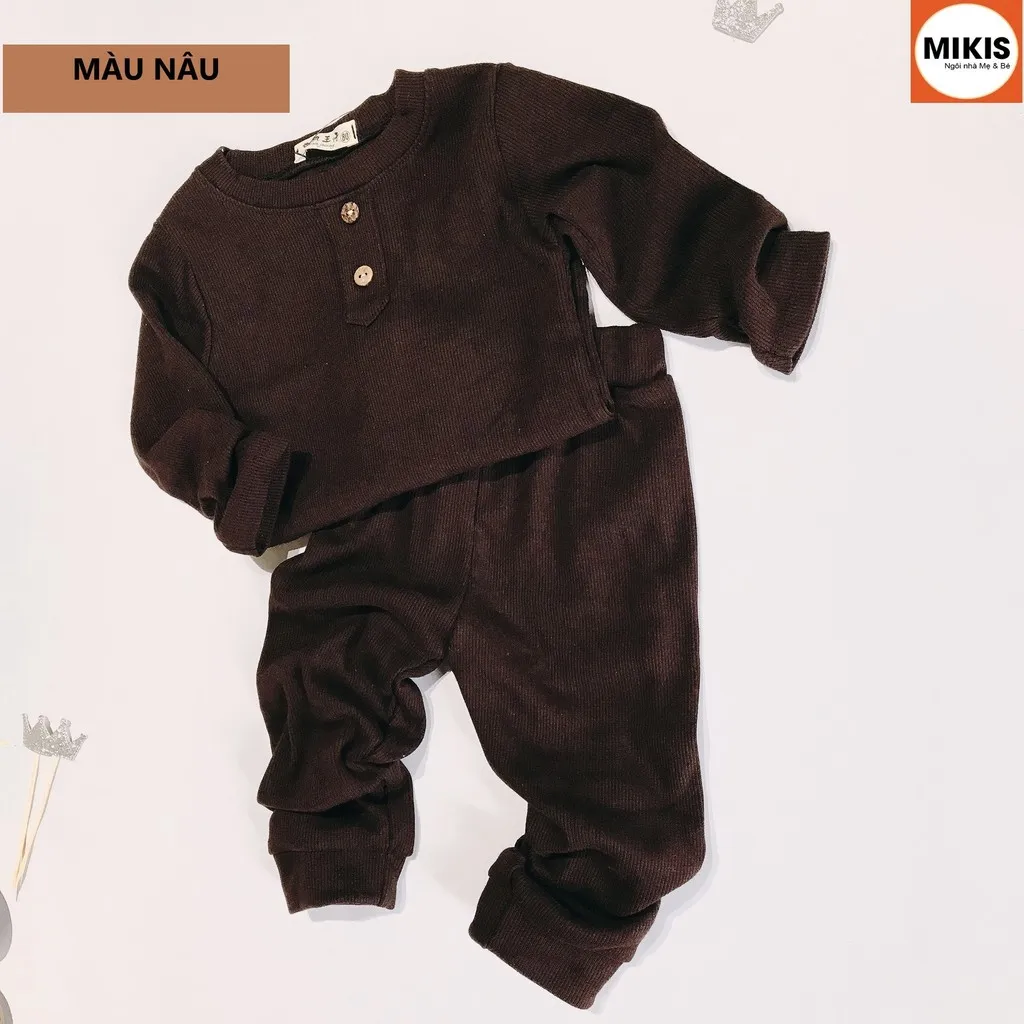 Alternative view of [giảm 50%] Bộ Nỉ Pijama Tăm - Mikis