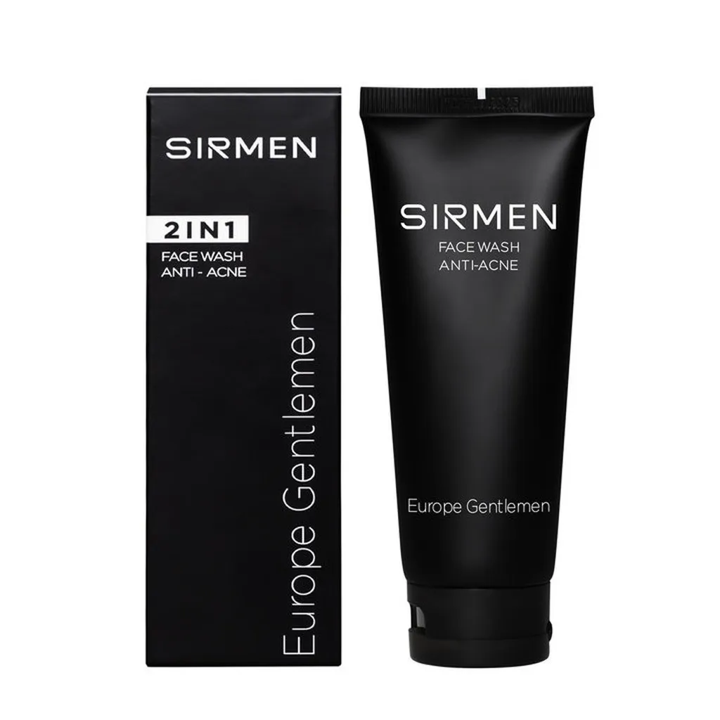 Sữa Rửa Mặt Nam 2 In 1 Nguyên Liệu Châu Âu Sirmen Europe Gentlemen Cao Cấp 100g Chiết Xuất Tự Nhiên Công Nghệ Eu-nano - Sirmen
