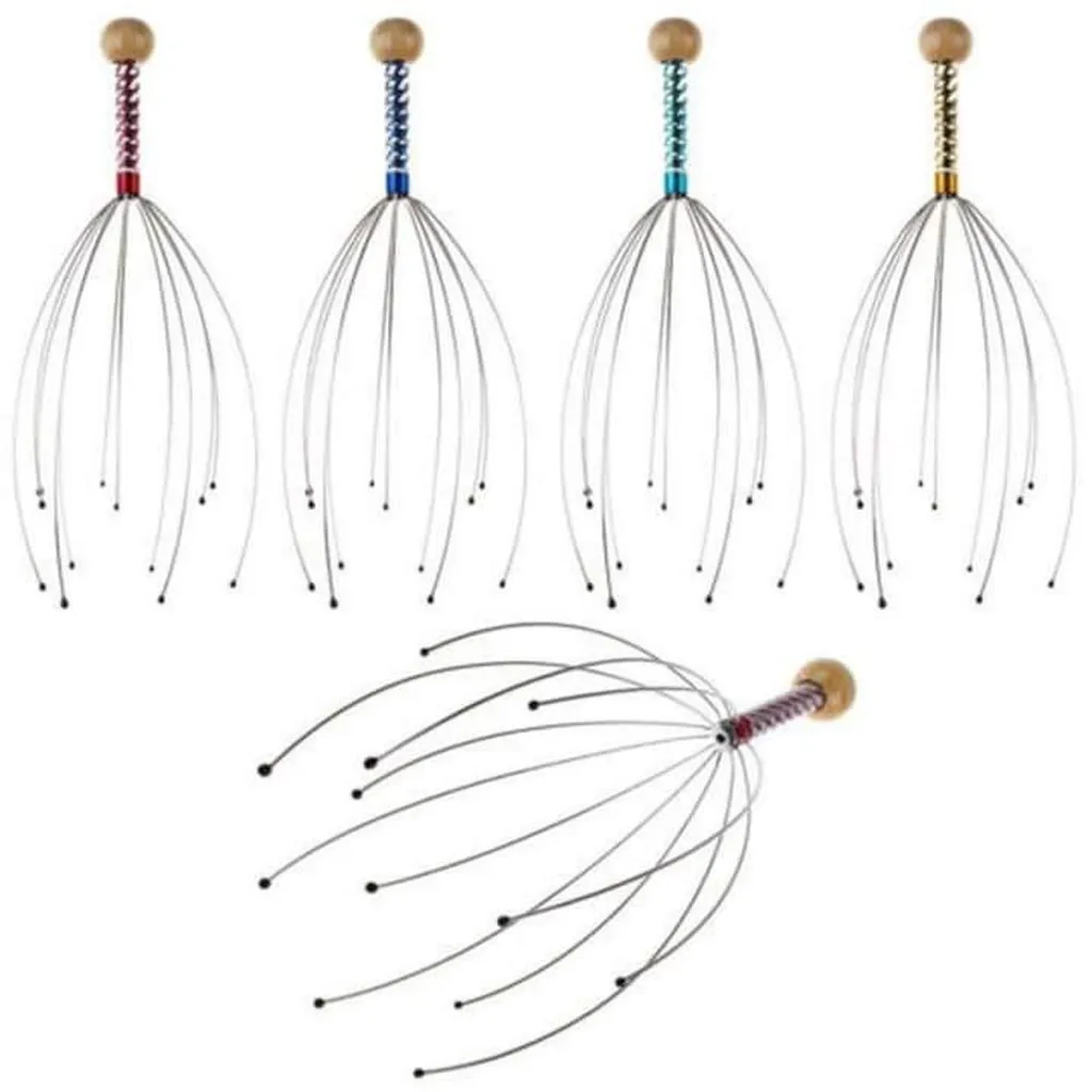 Dụng Cụ Massage Đầu Bạch Tuộc 22cm - Su