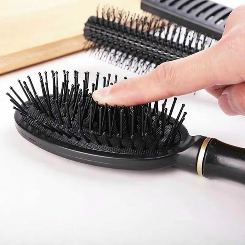 Alternative view of Set 3 Lược Chống Rối Tóc Cao Cấp - Su