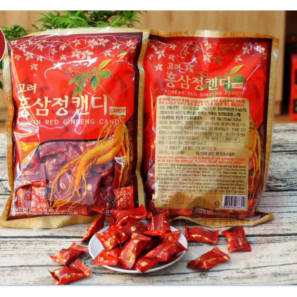 Combo 2 Gói Kẹo Hồng Sâm 300g - Ginseng House
