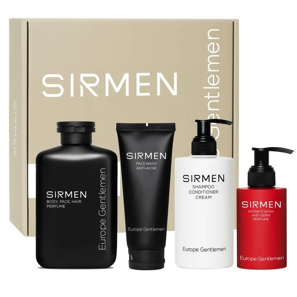 Giftbox Combo 4 Rome Colosseum Sửa Tắm Nam 4 In 1, Dầu Gội Nam 3 In 1, Dung Dịch Vệ Sinh 3 In 1 Và Sửa Rửa Mặt Nam 2 In 1 - Sirmen