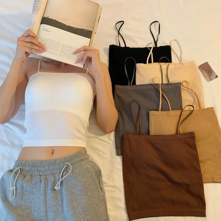 Alternative view of Áo Hai Dây Gân Tăm Dáng Dài - Diepchi Fashion