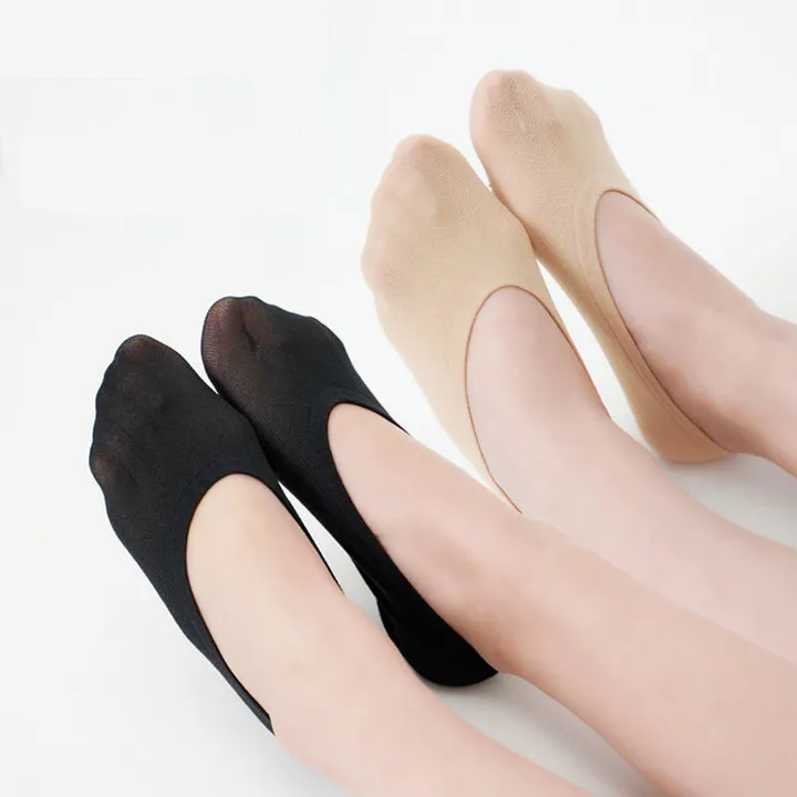 Combo 10 Đôi Tất Hài Chống Trơn Trượt Gót Chân - Diepchi Fashion