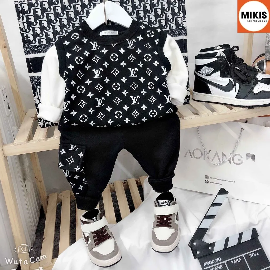 Alternative view of [giảm 50%] Bộ Quần Áo Nỉ Thời Trang Lv - Mikis