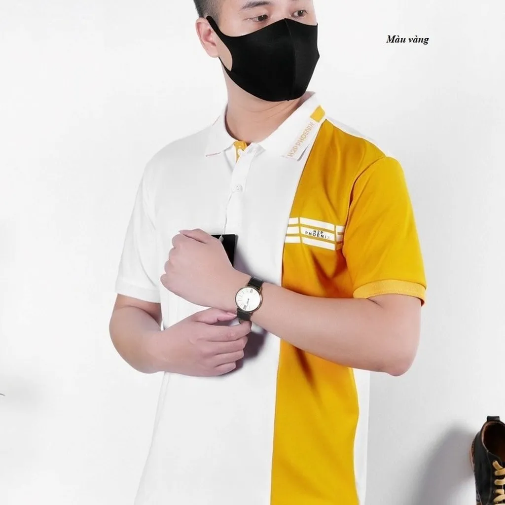 Áo Polo Nam Cổ Chữ Thiết Kế Mới Chuẩn Men - Chipxinhxk