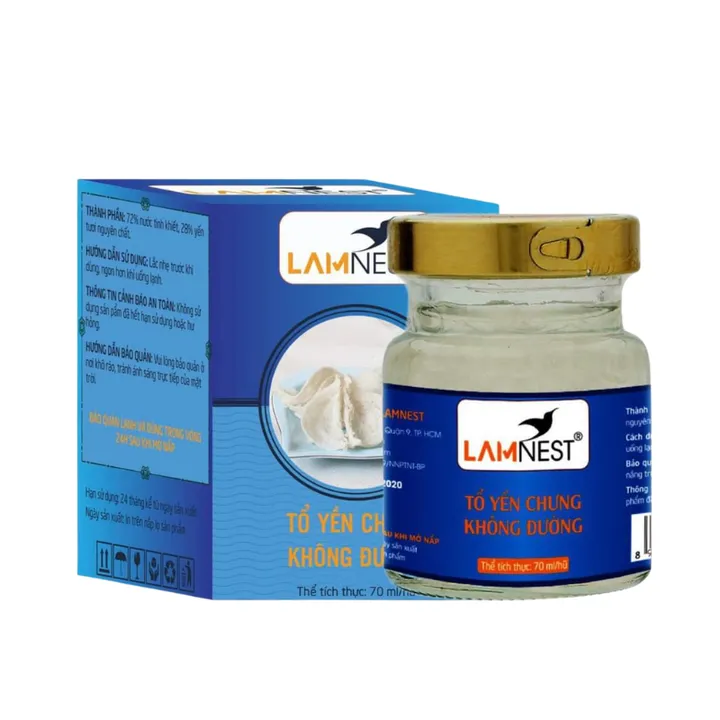 Tổ Yến Chưng Không Đường - Lamnest