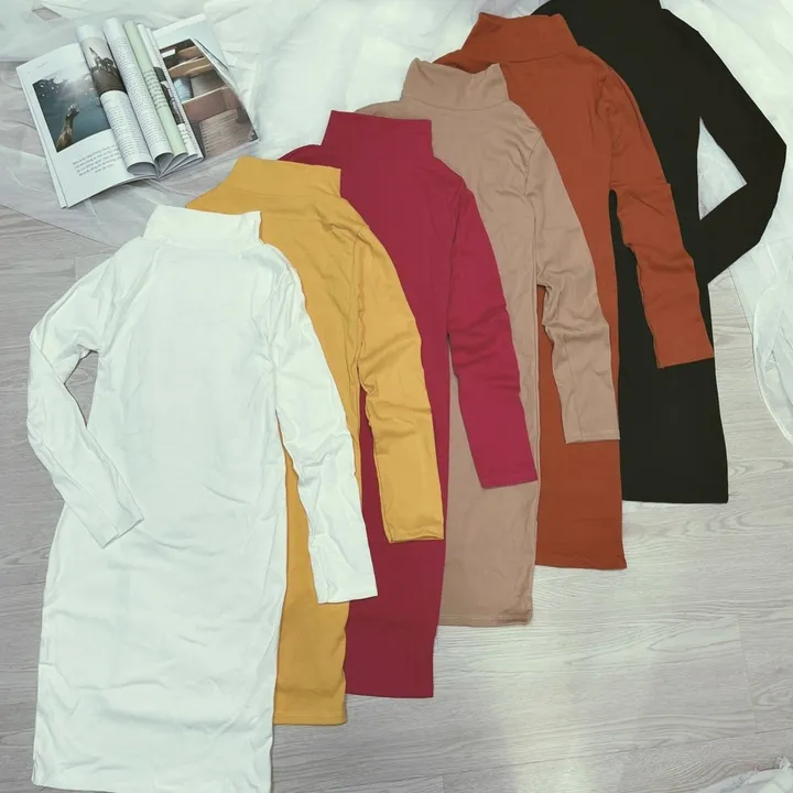 Đầm Body Cổ Lọ Tay Dài - Lê Phương Boutique