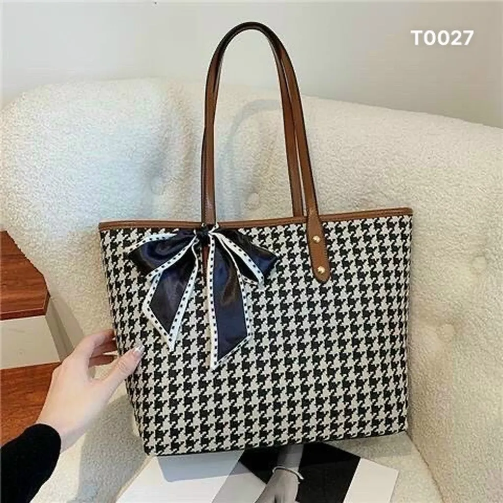Alternative view of Túi Trỗng Cỡ Lớn Kèm Nơ T0027 - Lê Phương Boutique