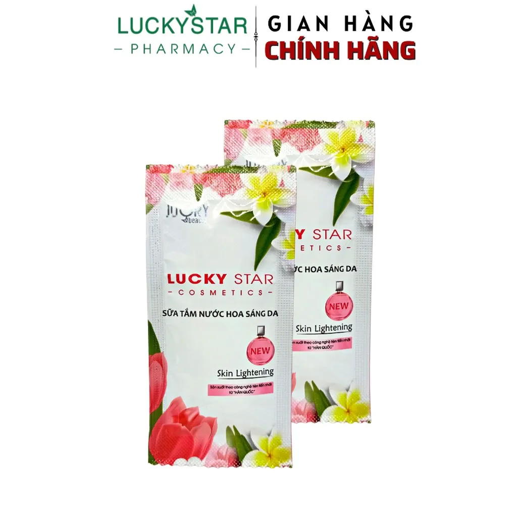 Alternative view of Sữa Tắm Nước Hoa - Lucky Star (dây 12 Gói)