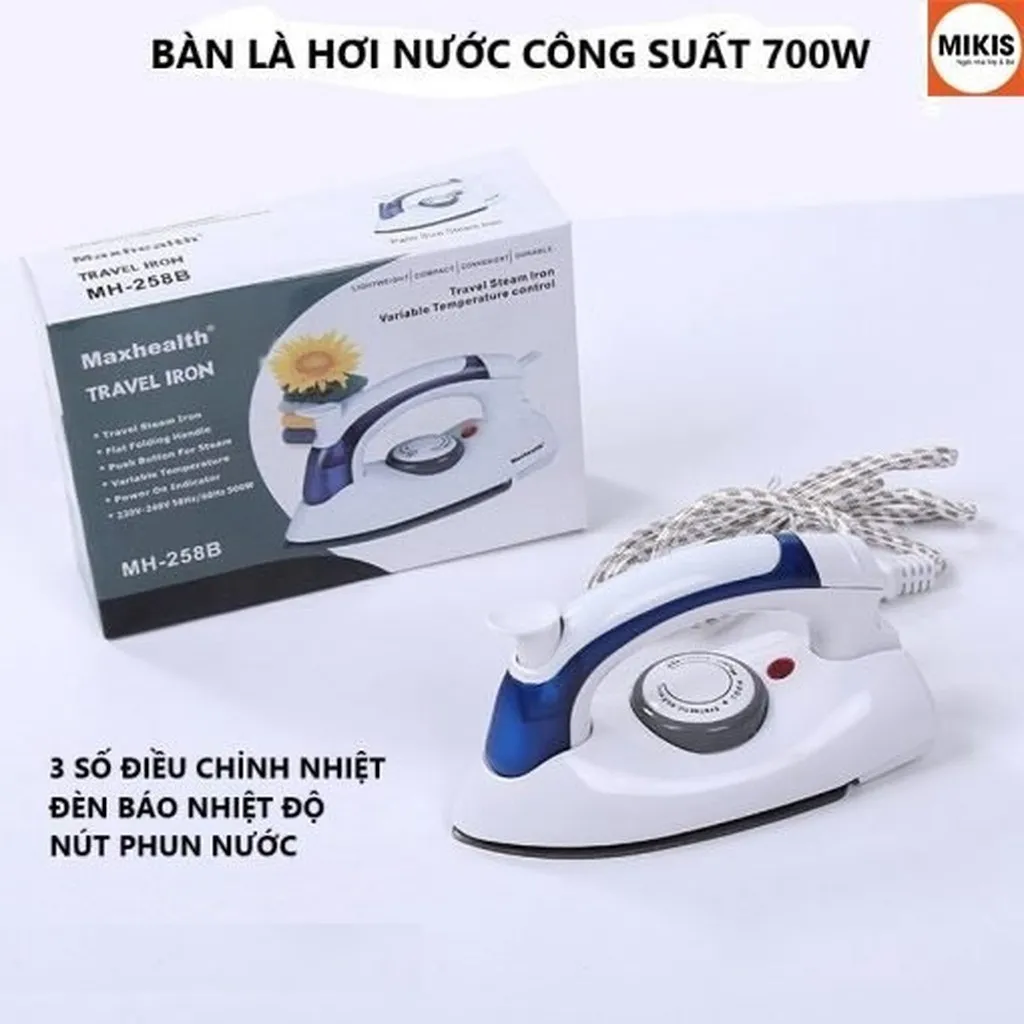 Bàn Là Hơi Nước Cầm Tay, Nhỏ Gọn Tiện Dụng - Sương Mai