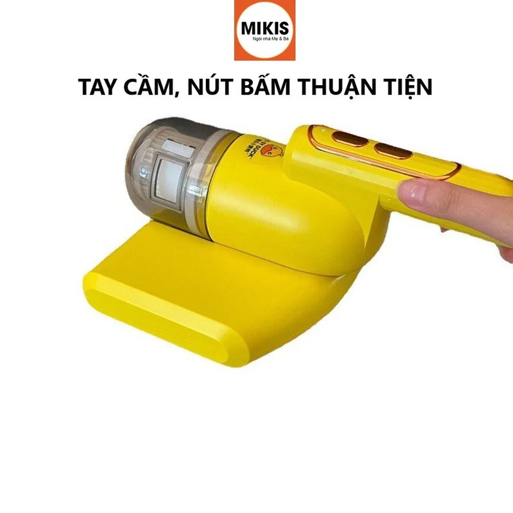 Máy Hút Bụi Cầm Tay Diệt Khuẩn 99% Bằng Uv Yellow Duck - Kula Duck