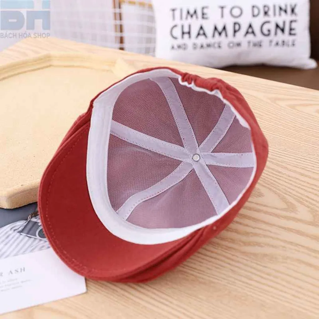 Alternative view of Mũ Beret Phiên Bản Hàn Quốc, 100% Cotton, Thời Trang, Dễ Thương Cho Bé - Bh Kids
