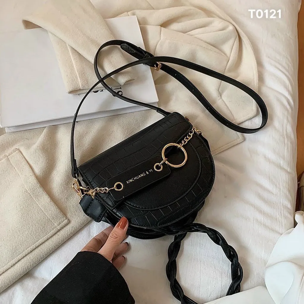 Túi Đeo Chéo 2 Dây Da Vintage T0121 - Lê Phương Boutique