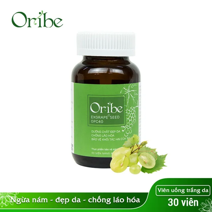 [thùng] 10 Hộp Viên Uống Trắng Da Sạch Nám Chống Lão Hóa - Oribe