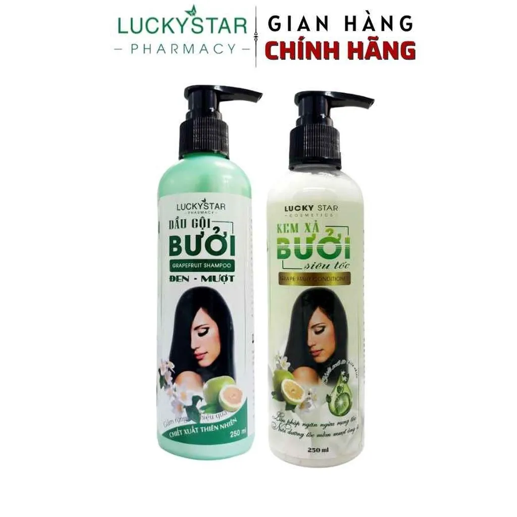 Combo Gội Xả Bưởi - Lucky Star