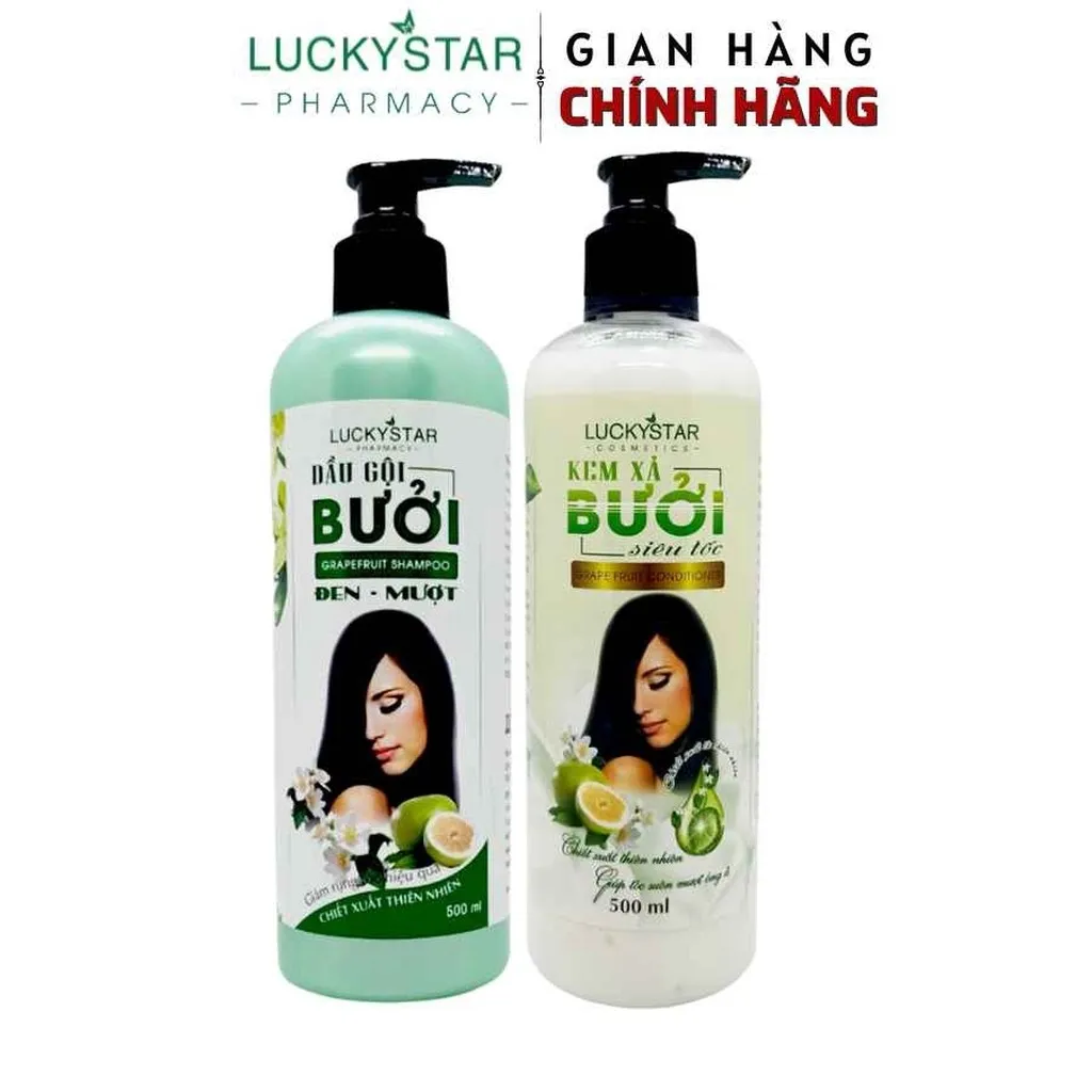 Alternative view of Combo Gội Xả Bưởi - Lucky Star
