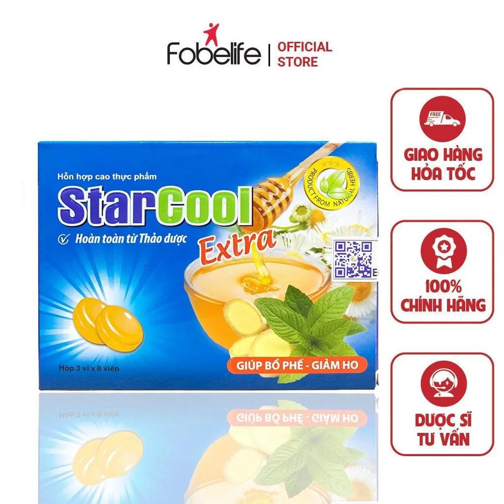 Viên Ngậm Ho Bạc Hà Star Cool - Starusa