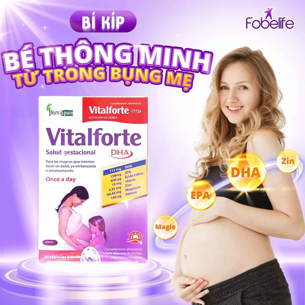 Alternative view of Viên Uống Vital Forte Bổ Sung Vitamin Và Khoáng Chất Cho Mẹ Bầu - Starusa