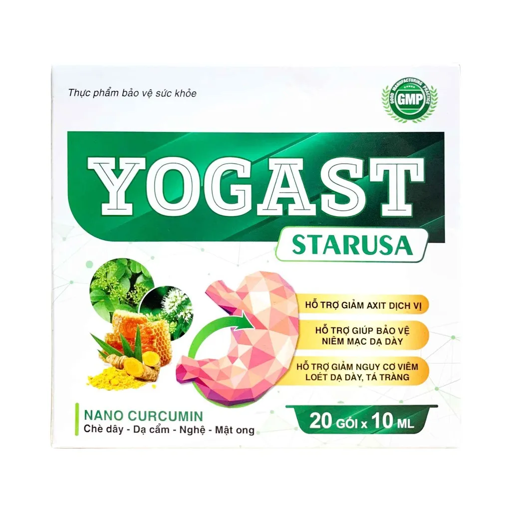 Gói Uống Bảo Vệ Dạ Dày Yogast - Starusa