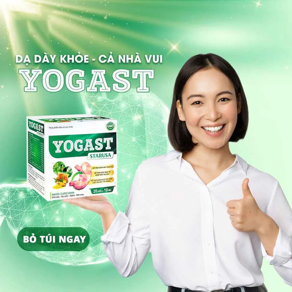 Alternative view of Gói Uống Bảo Vệ Dạ Dày Yogast - Starusa