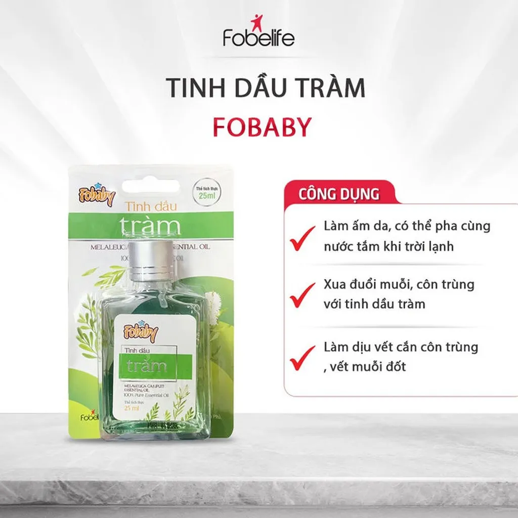 Tinh Dầu Tràm Fobaby Cho Bé - Fobelife