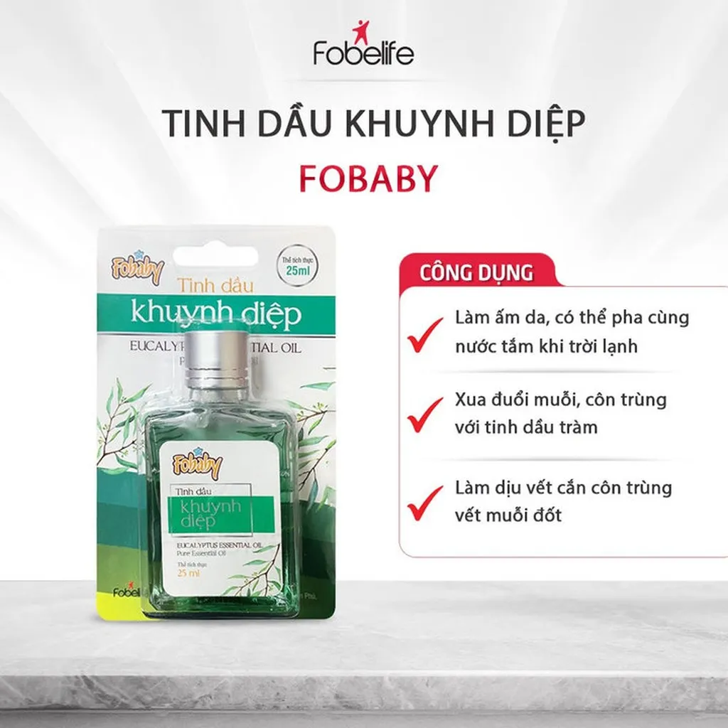 Tinh Dầu Khuynh Diệp Fobaby Cho Bé - Fobelife