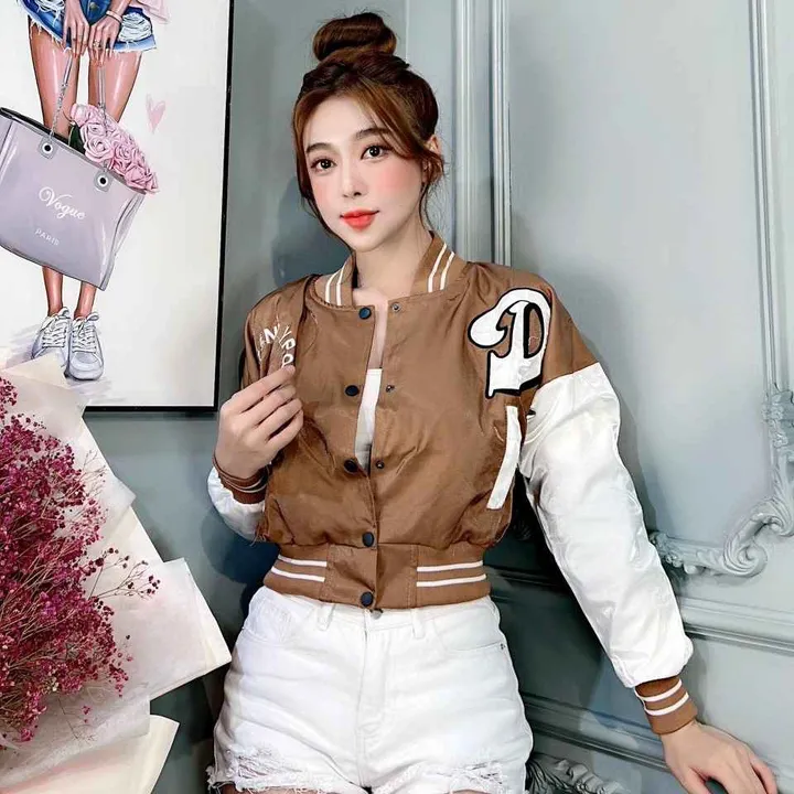 Alternative view of Áo Khoác Phi Xà Cừ Cao Cấp Chữ D - Lê Phương Boutique