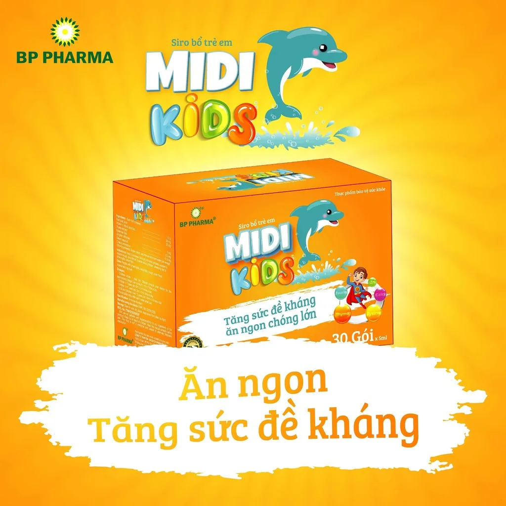 Alternative view of Siro Bổ Cho Trẻ Em Midi Kids - Bp Pharma
