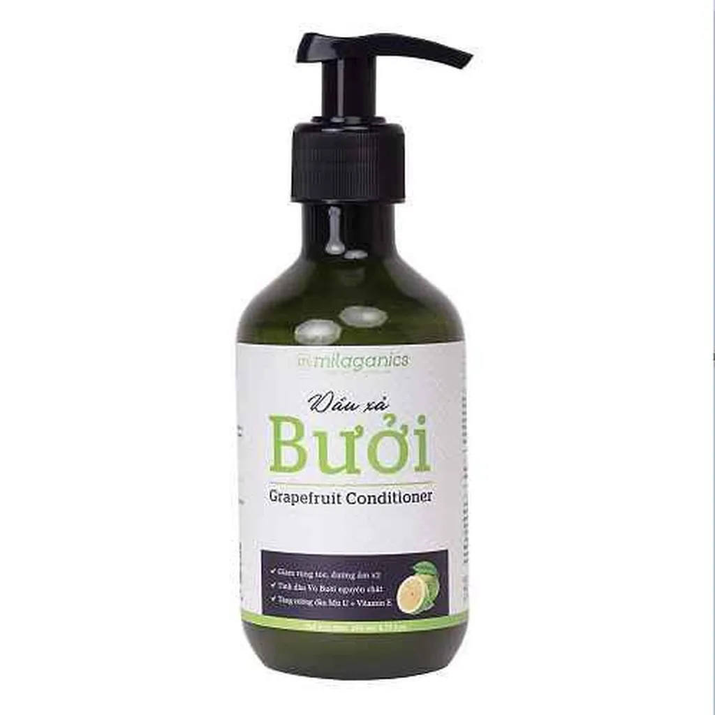 Alternative view of New Version Dầu Xả Bưởi Nuôi Dưỡng Tóc, Phục Hồi Tóc Hư Tổn 260ml - Milaganics