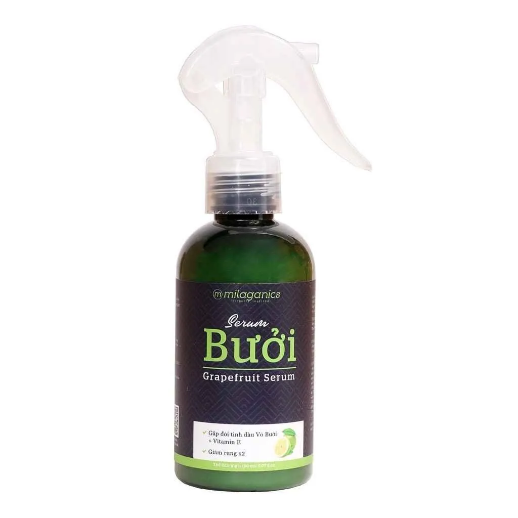 Alternative view of New Version Xịt Tóc Tinh Dầu Bưởi Kích Mọc Tóc, Giảm Rụng 150ml - Milaganics