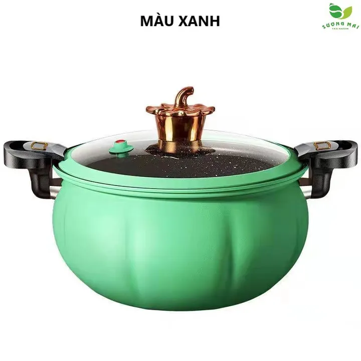 Alternative view of Nồi Áp Suất Đa Năng Bí Ngô Chống Dính Đá Maifan - Sương Mai