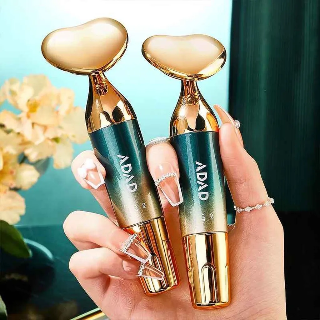 Máy Rung Siêu Âm Mát Xa Nâng Cơ Mặt Và Mắt - Adad