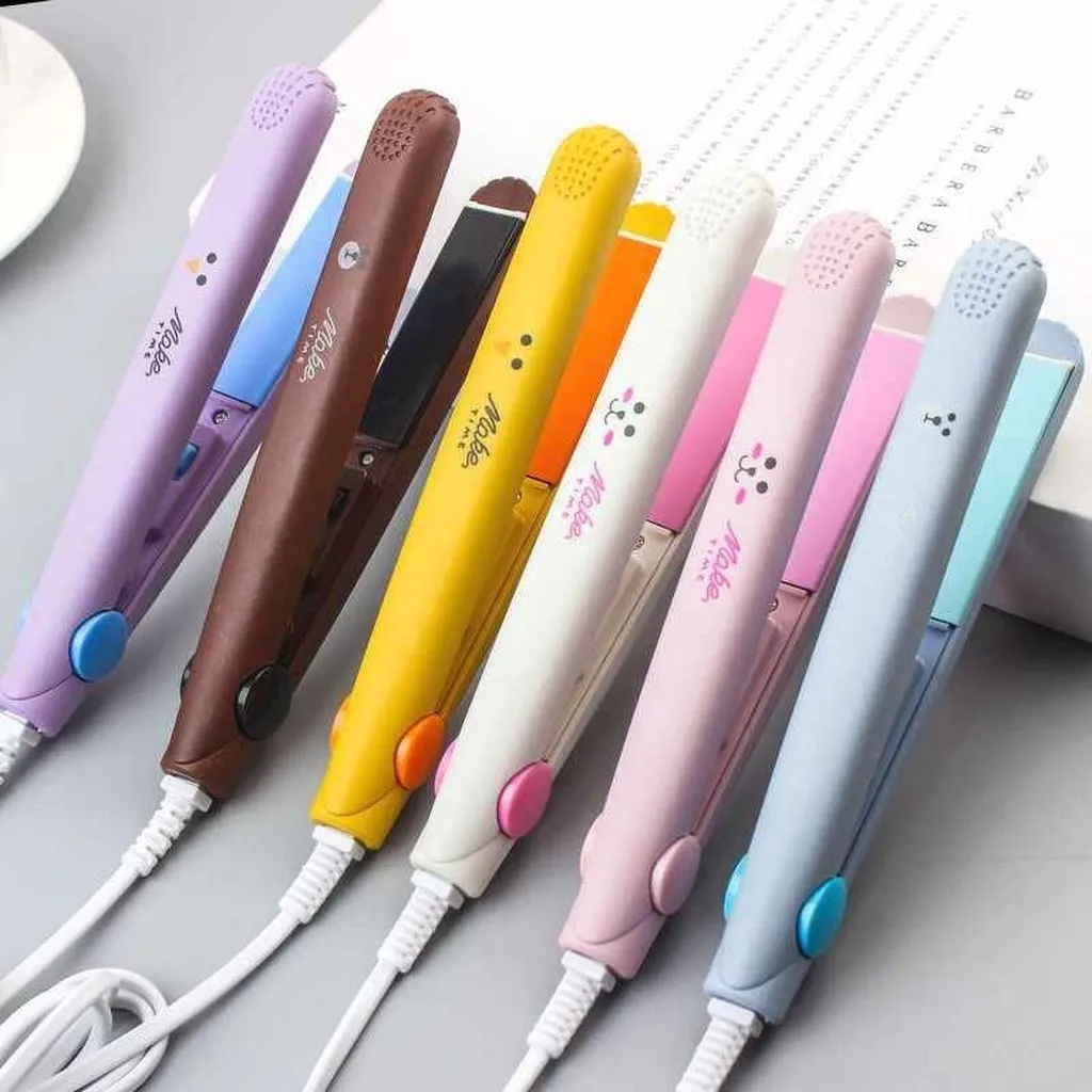 Máy Duỗi Tóc Kẹp Phồng Tóc Mini Cầm Tay Cao Cấp - Su