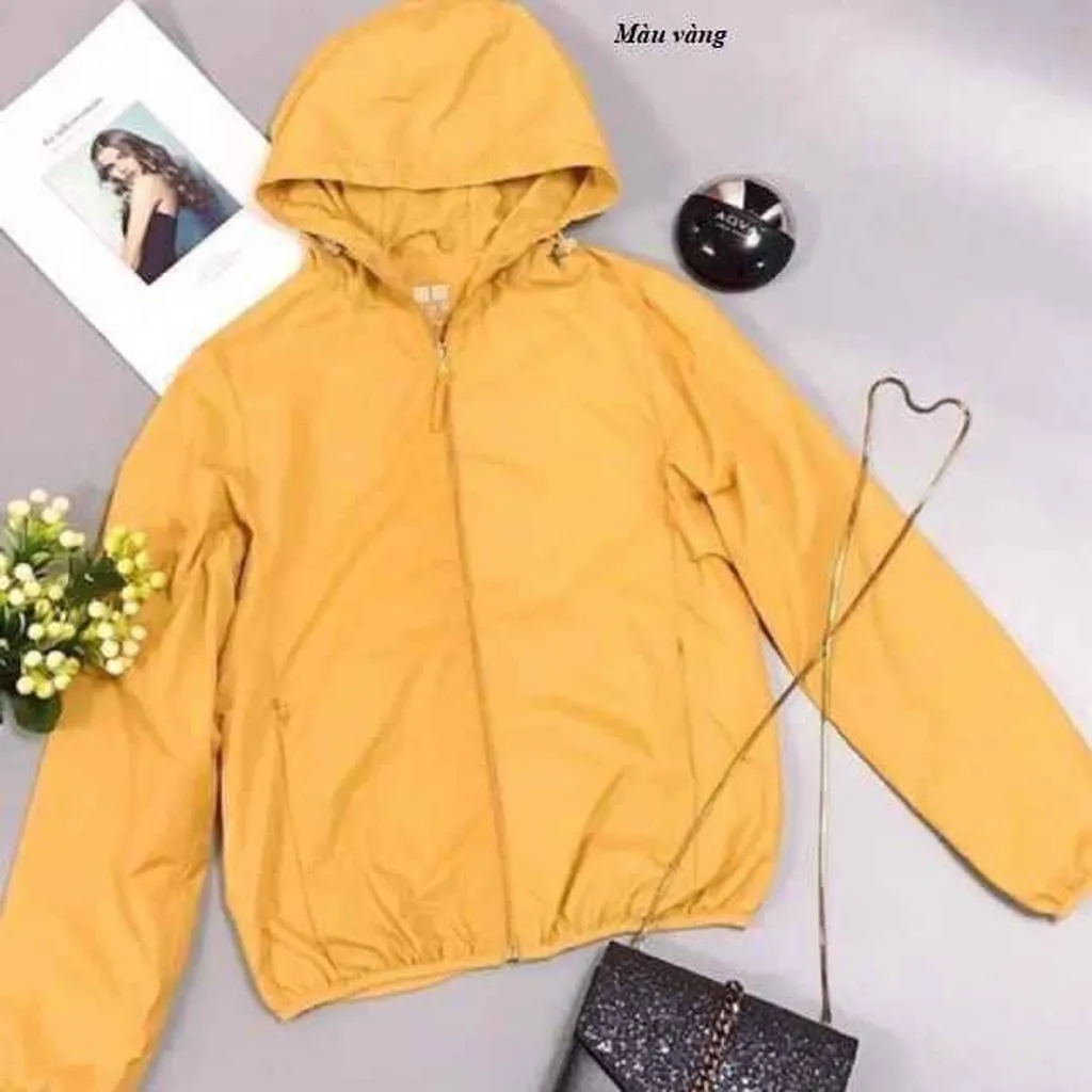 Alternative view of Áo Khoác Gió 2 Lớp Lót Lưới Tặng Túi Đựng - Diepchi Fashion