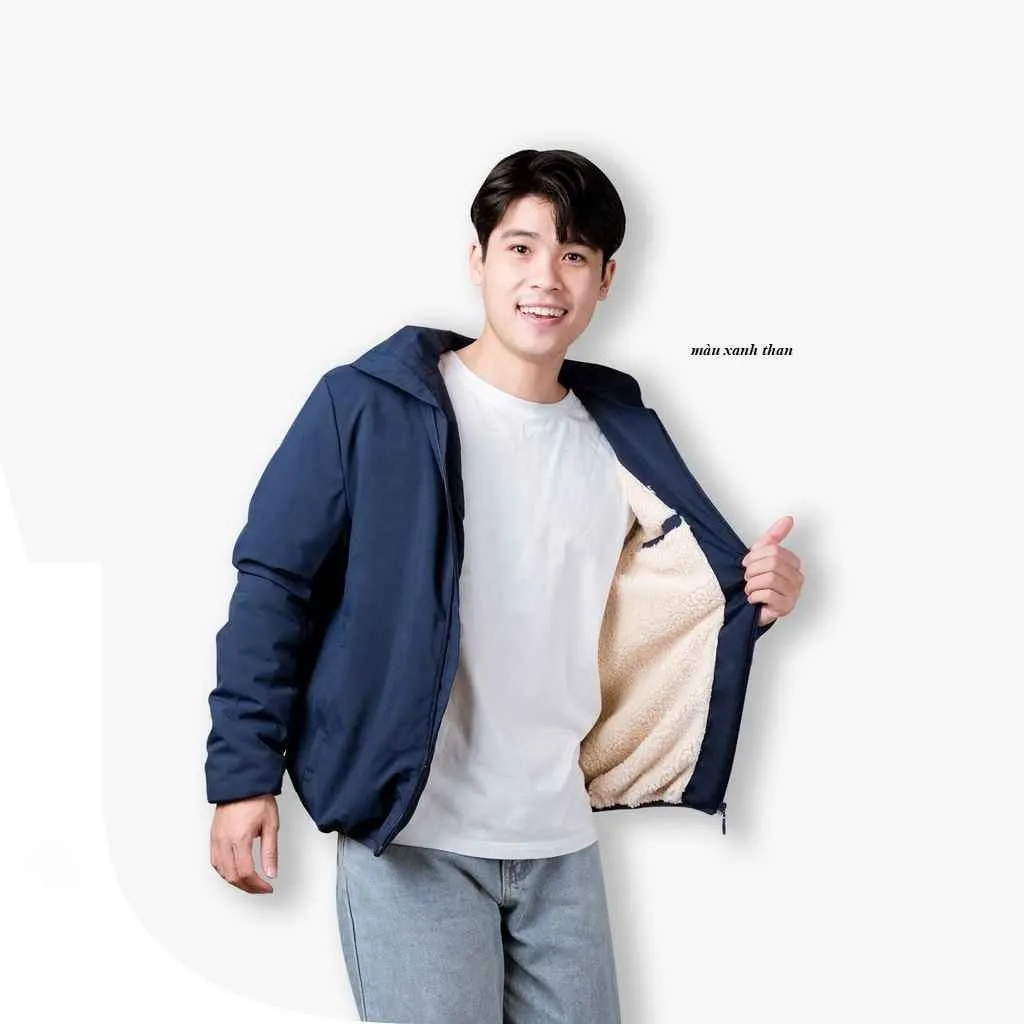 Alternative view of Áo Gió Nam Lót Lông Cừu - Diepchi Fashion