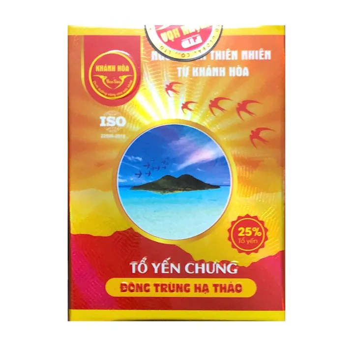 Tổ Yến Chưng Đông Trùng Hạ Thảo 70ml - Khánh Hòa Yến Sào