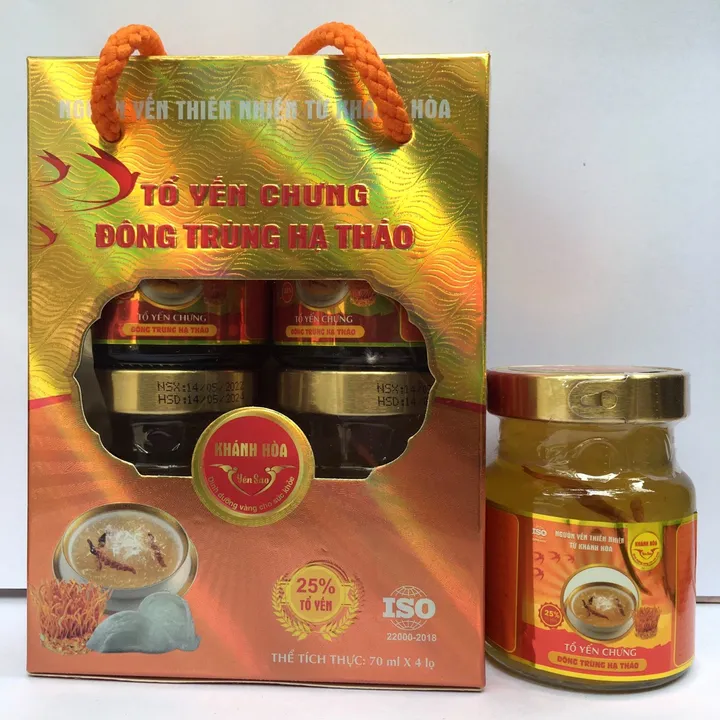 Alternative view of Tổ Yến Chưng Đông Trùng Hạ Thảo 70ml - Khánh Hòa Yến Sào