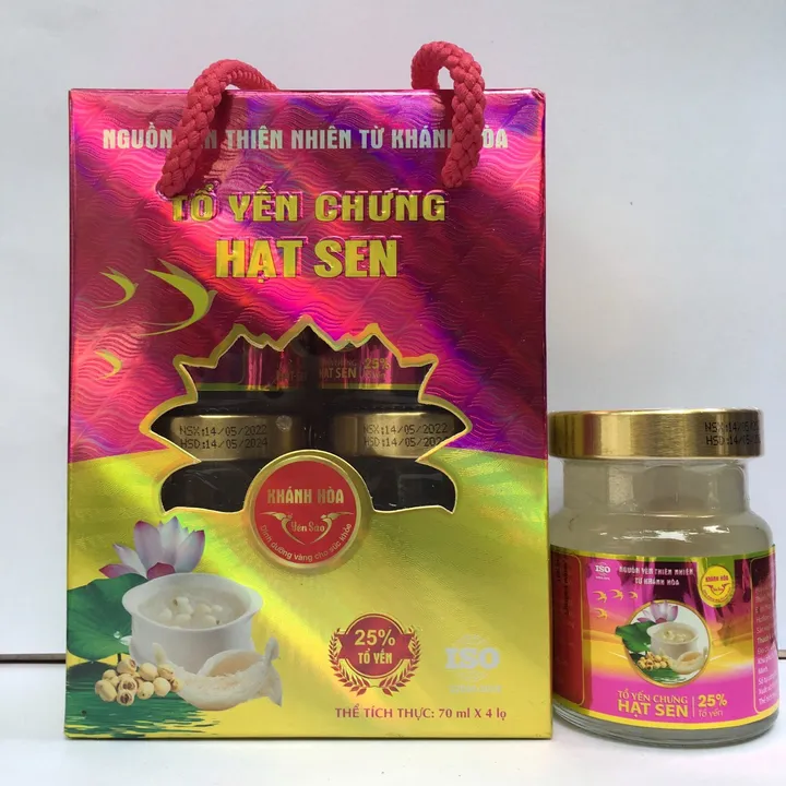 Alternative view of Tổ Yến Chưng Hạt Sen 70ml - Khánh Hòa Yến Sào