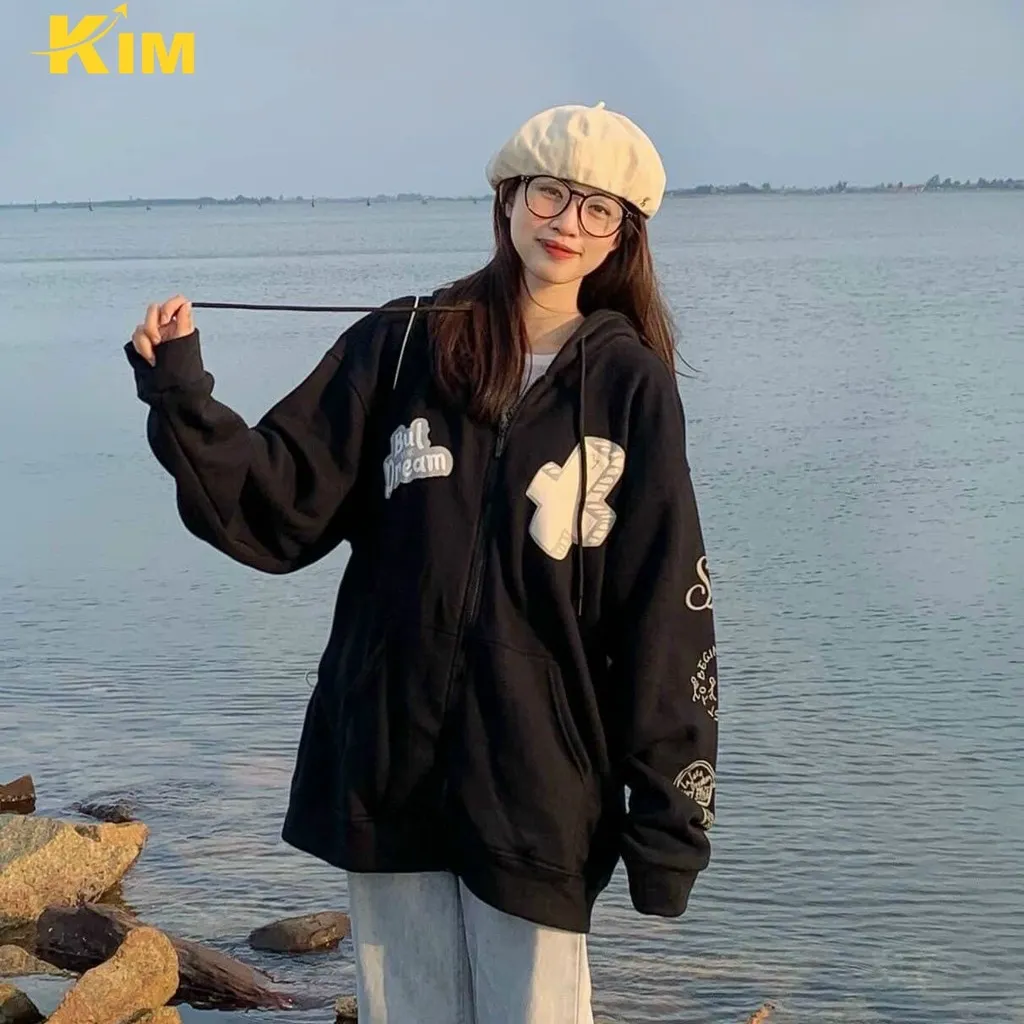 Áo Khoác Nỉ Ngoại Unisex But Dream - Kim